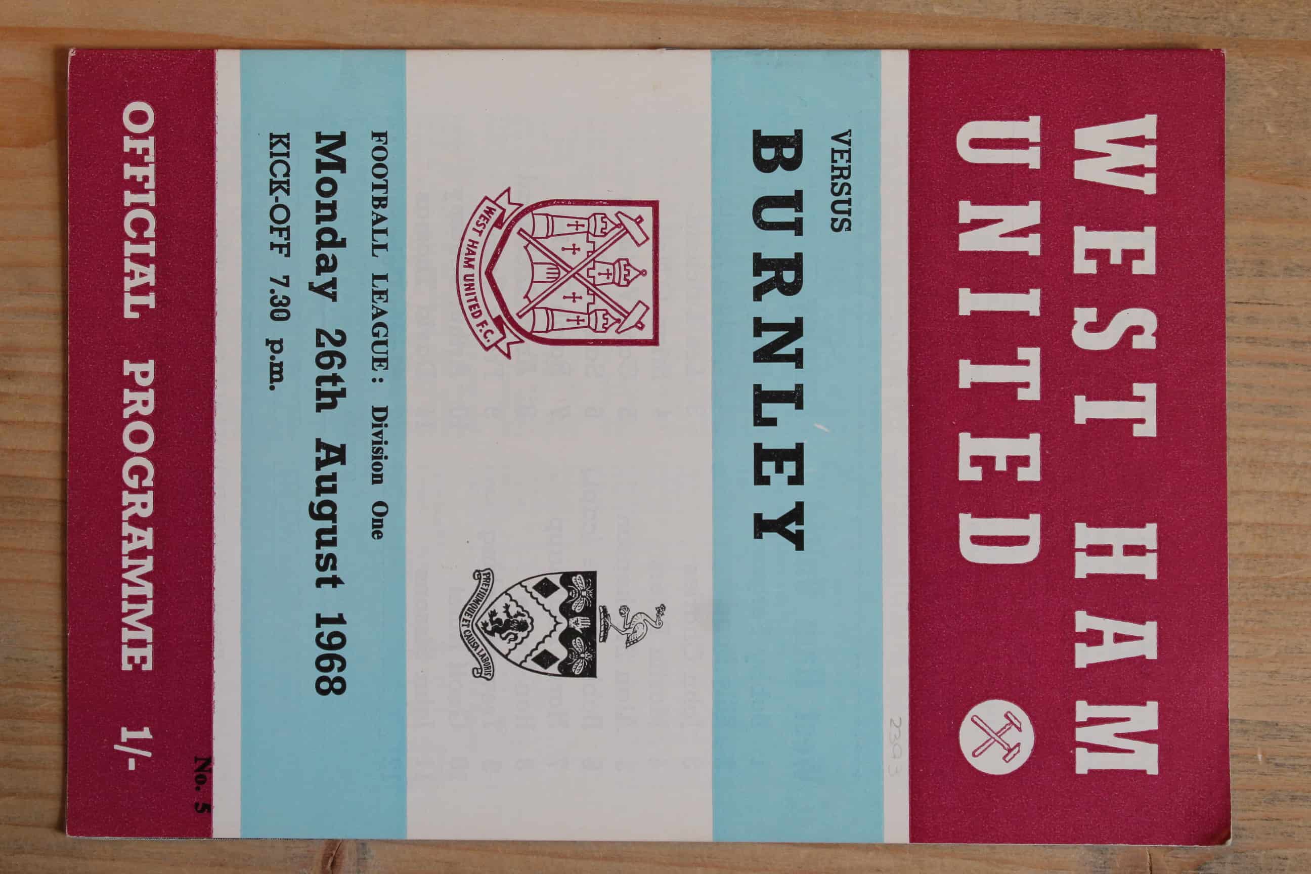 West Ham United FC v Burnley FC